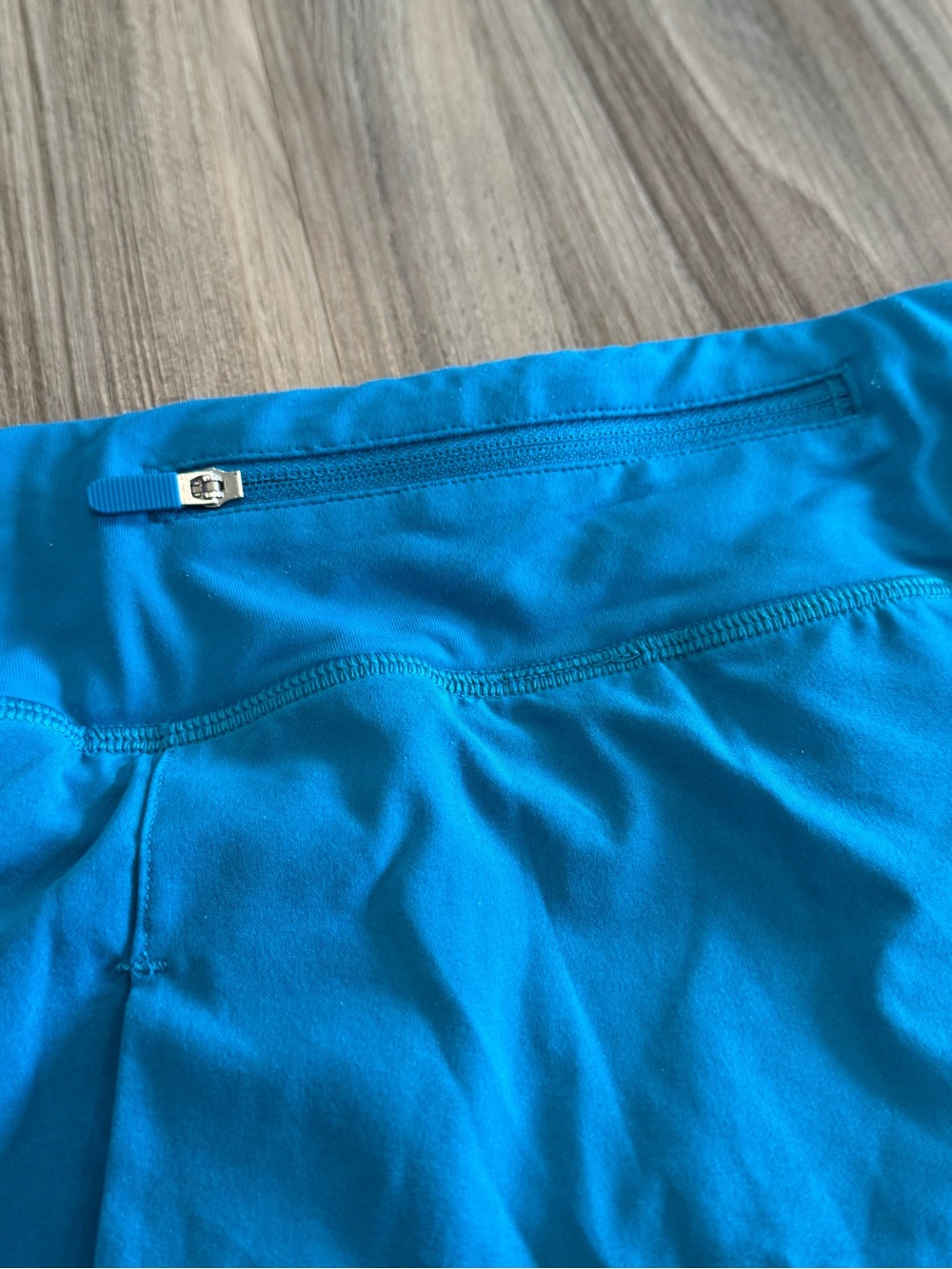 lululemon athletica Pace Rival Mid-Rise Turquoise Athletic Skort - Picture 8 of 9